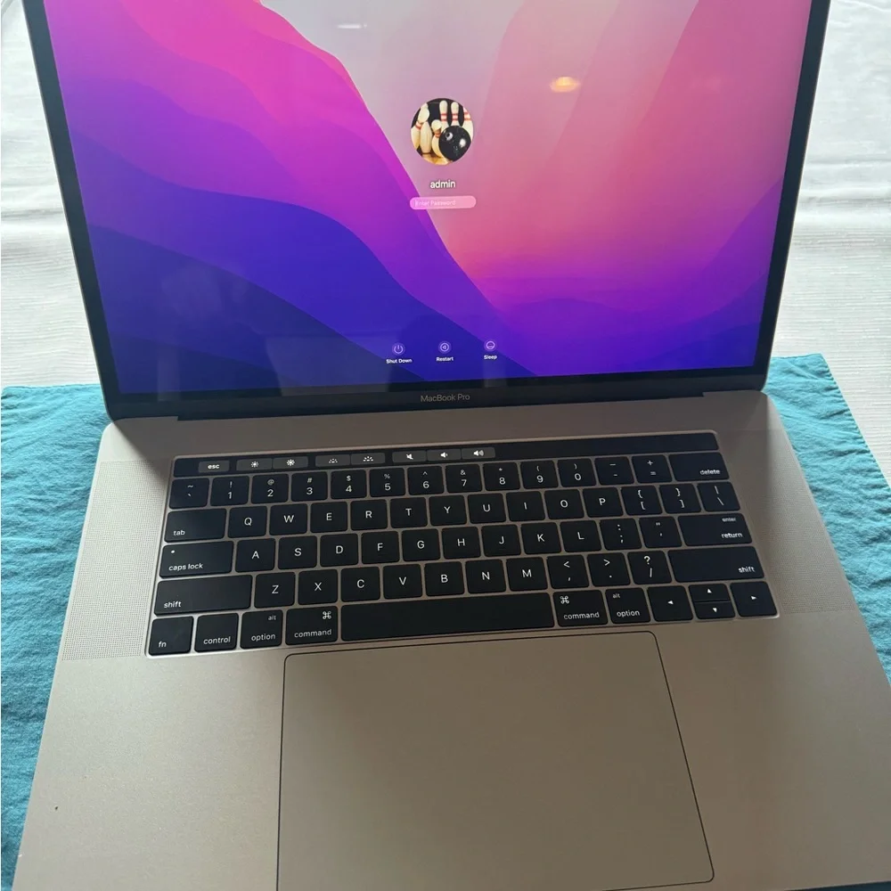 Apple Silver MacBook Pro Sleek Laptop